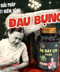 Liệu trình 3 lọ Dạ dày LTD Plus, Thuốc đặc trị dạ dày đại tràng LTD, L.T.D, Lò Thị Dịu (225 viên) chính hiệu gia truyền độc quyền LT