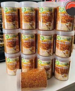 Phấn hoa mật ong rừng nguyên chất Tây Bắc, phấn hoa cỏ kim giúp chống oxy hoá, giảm mất ngủ, tăng cường sức đề kháng