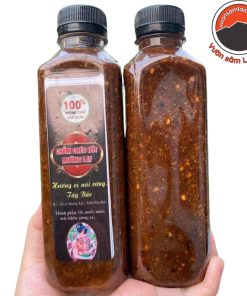 Chẩm chéo ướt Mường Lay Điện Biên (Chai 350ml). Muối chẩm chéo Tây Bắc chuẩn vị